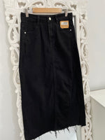Load image into Gallery viewer, Denim Skirt-Waist 26