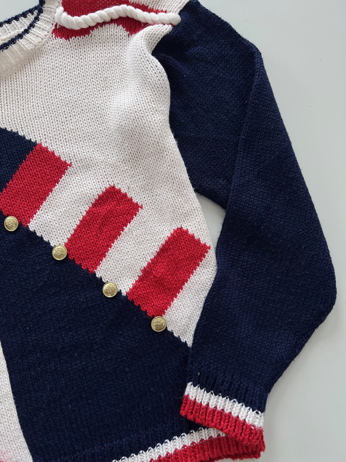 Koret Embroidered Sweater-Bust 40