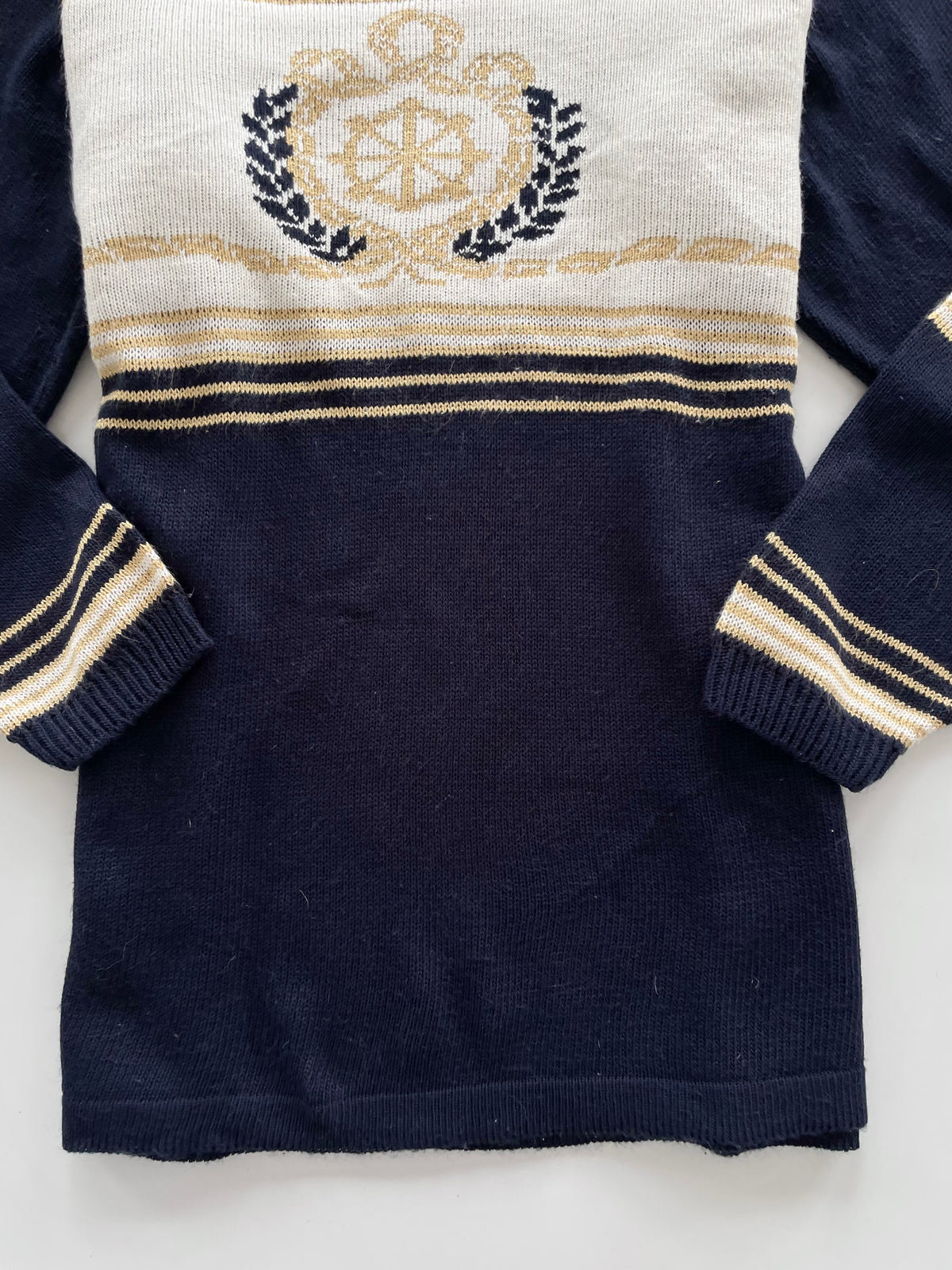 Vintage Embroidered Sweater-Bust 40