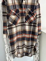 Load image into Gallery viewer, Susy Mix Super Thick Warm Shacket-Chest 44