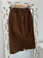 Load image into Gallery viewer, Denim Skirt-Waist 22 to 24