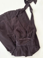 Load image into Gallery viewer, Yessica Vintage Halter Dress-Bust 34