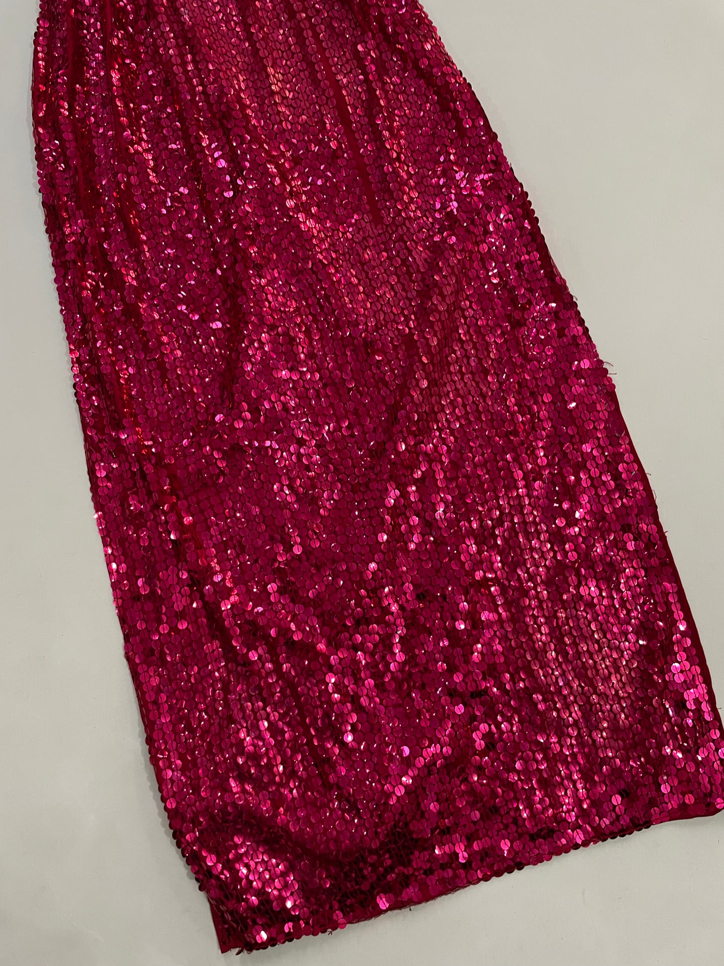 Sequins Slit Dress-Bust 36