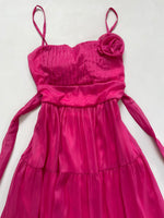 Load image into Gallery viewer, Pink Rose Dress-Bust 30 to 32