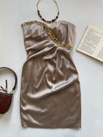 Load image into Gallery viewer, Maggie London Embellished Tube Dress-Bust 32