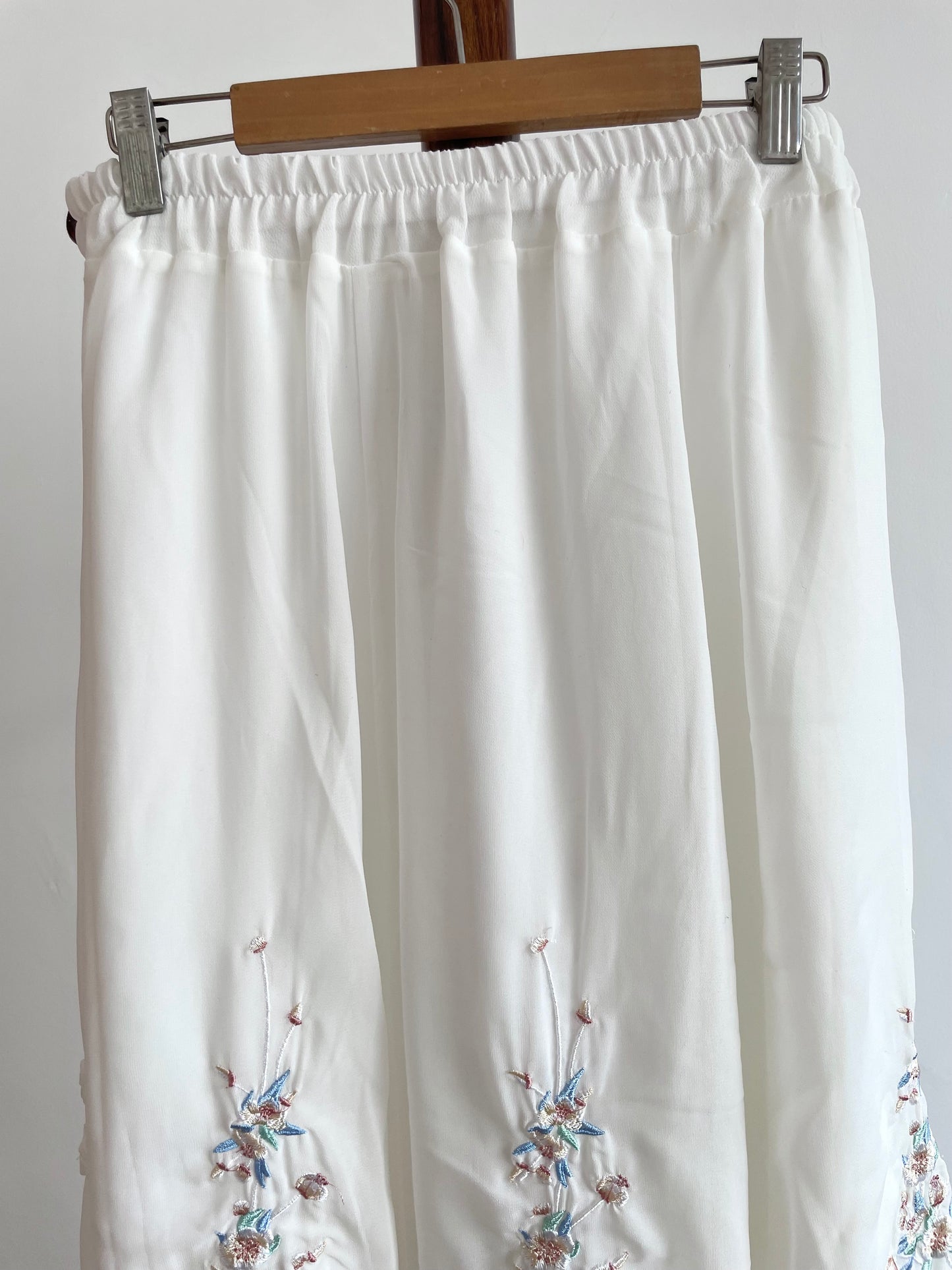 Pearl Embroidered Skirt-Waist 26 to 34