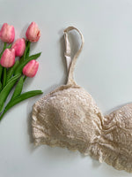 Load image into Gallery viewer, COSABELLA LACE NUDE BIKINI TOP - BUST 36 TO 40