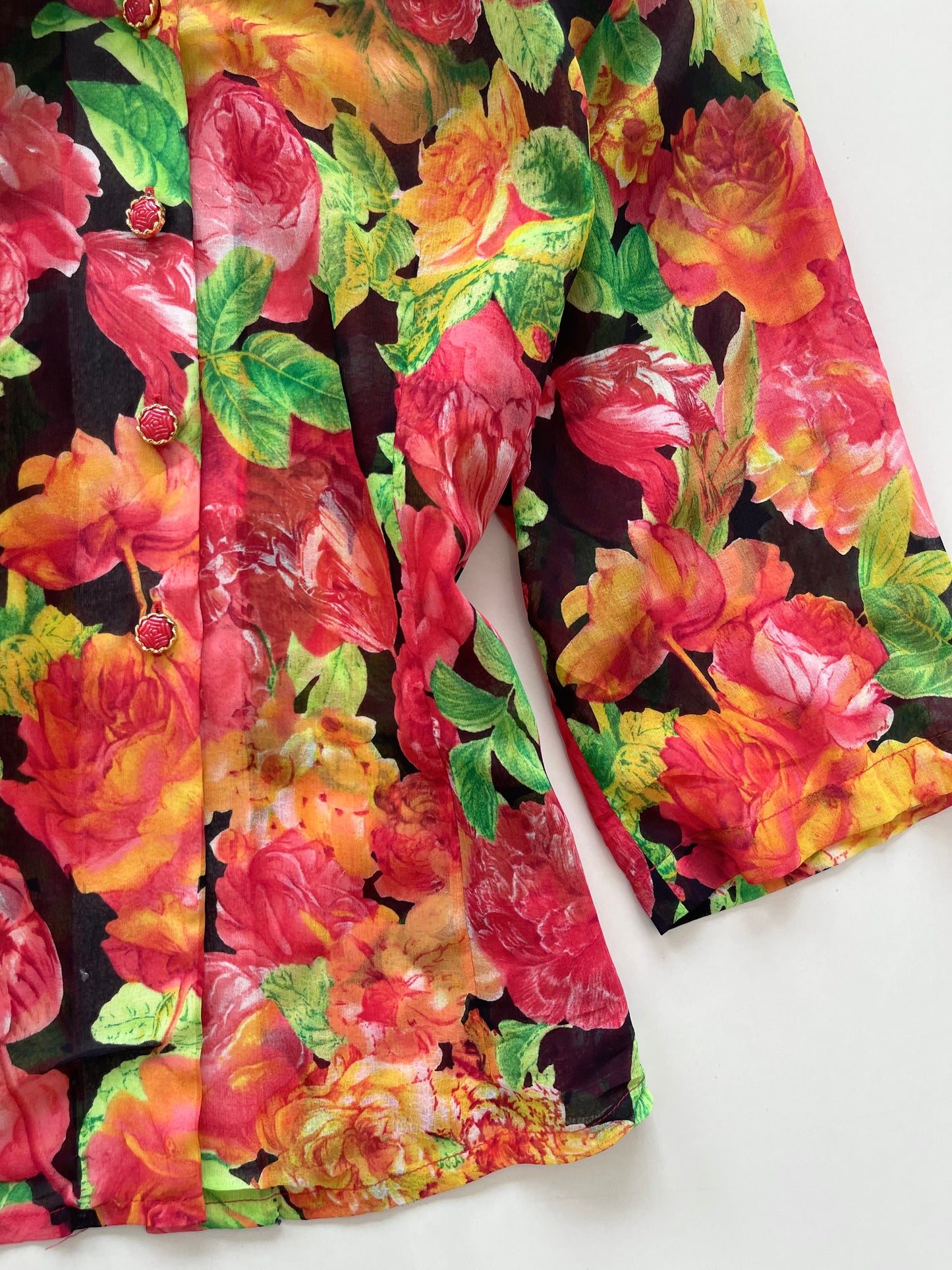 EYoung Sheer Vintage Shirt-Bust 42