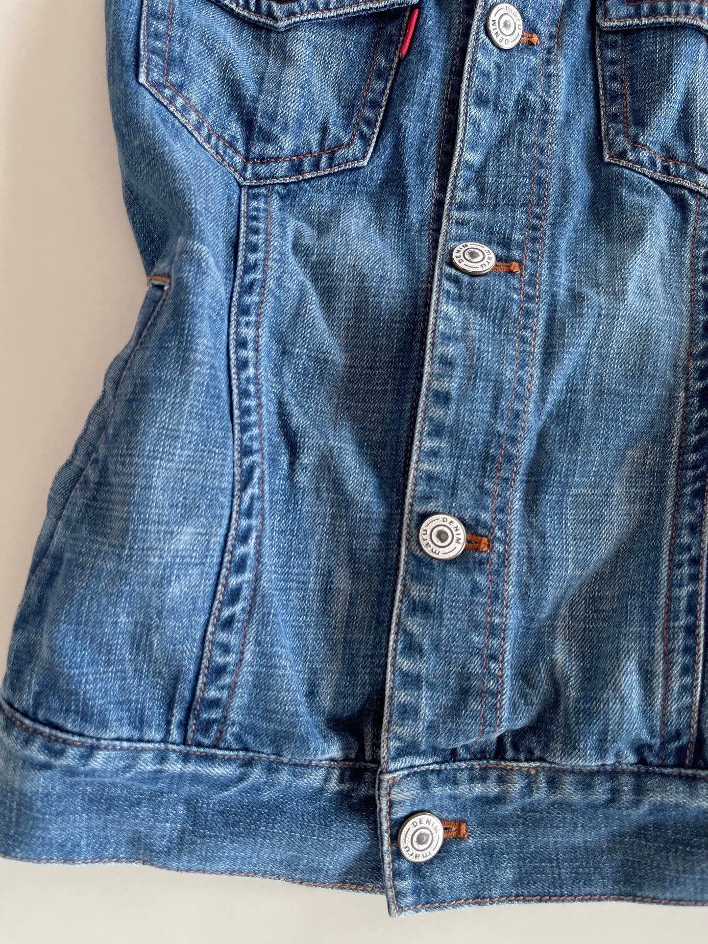 Denim Jacket-Bust 40