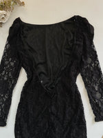 Load image into Gallery viewer, Lace Backless Dress-Bust 34