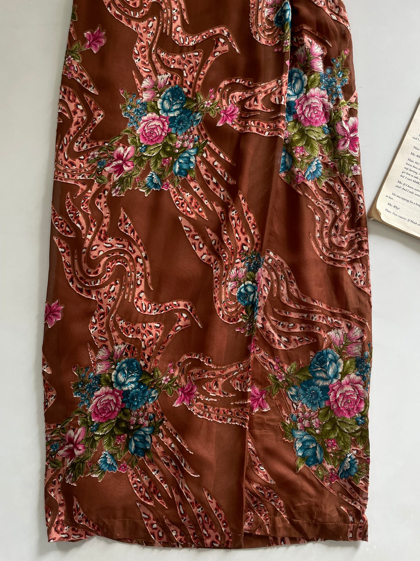 Aalia Donna Brocade Long Skirt-Waist 26 to 28