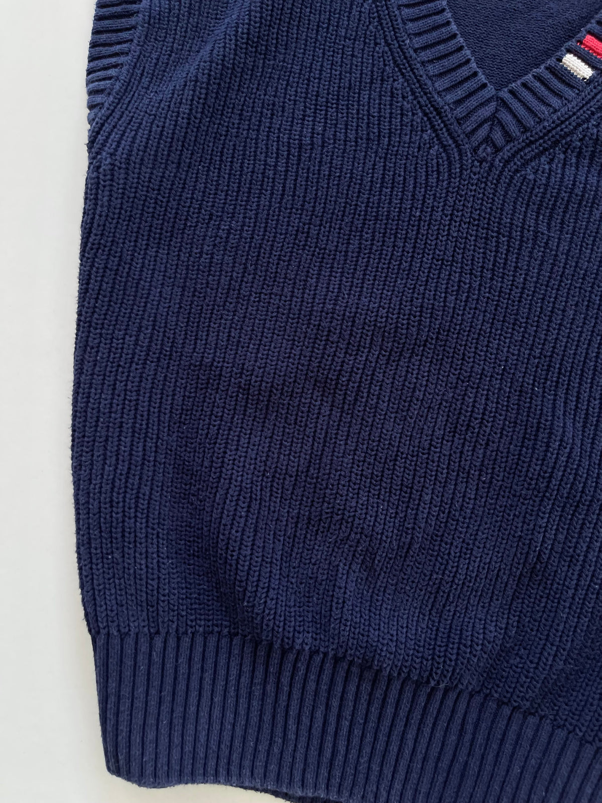 Fila Vintage 100%Cotton Vest Sweater-Bust 38