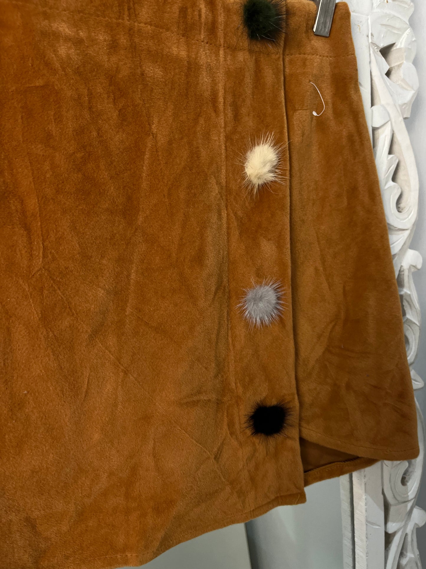 Suede Skirt-Waist 24