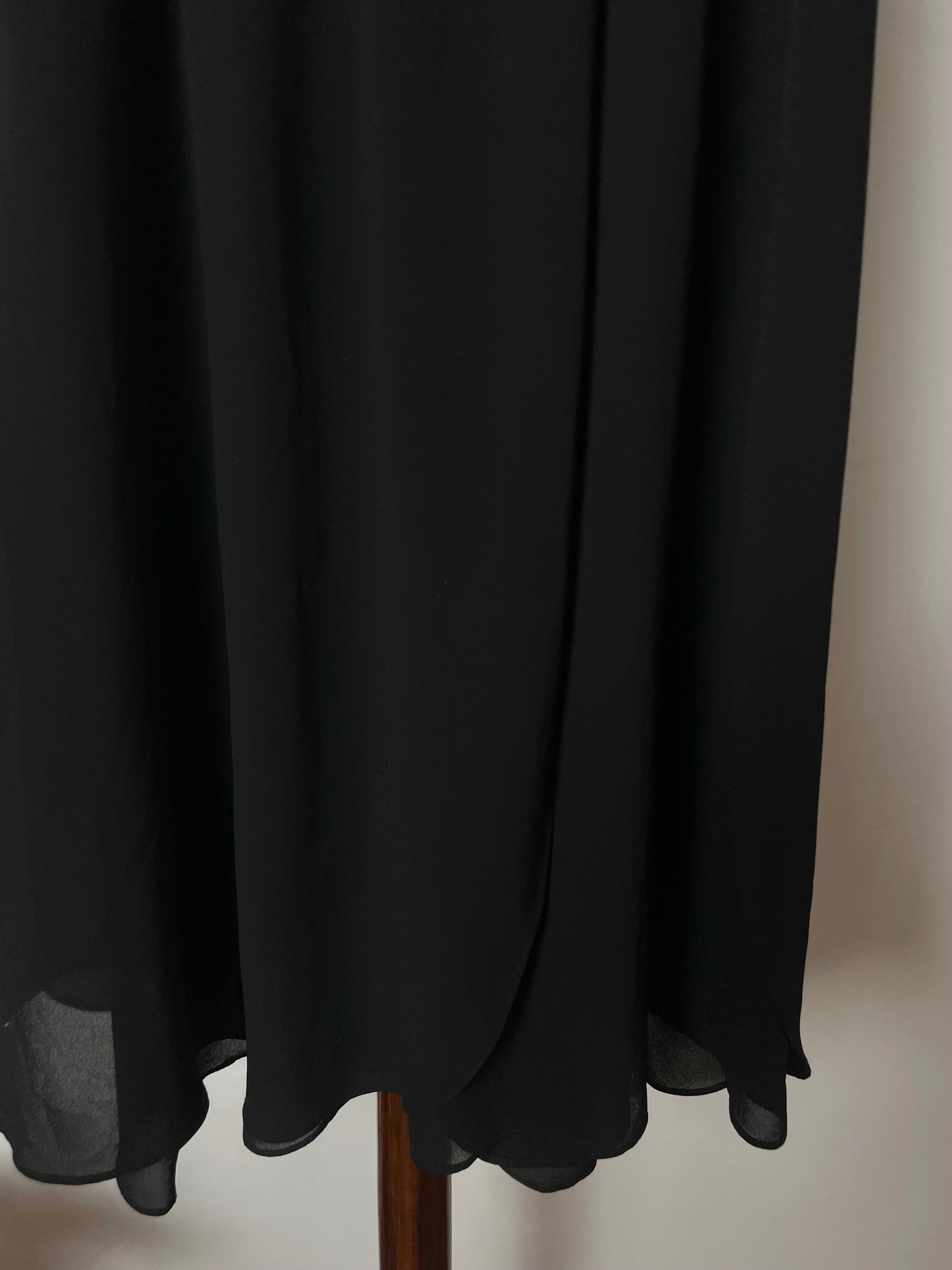 Solid Black Skirt-Waist 30 to 34