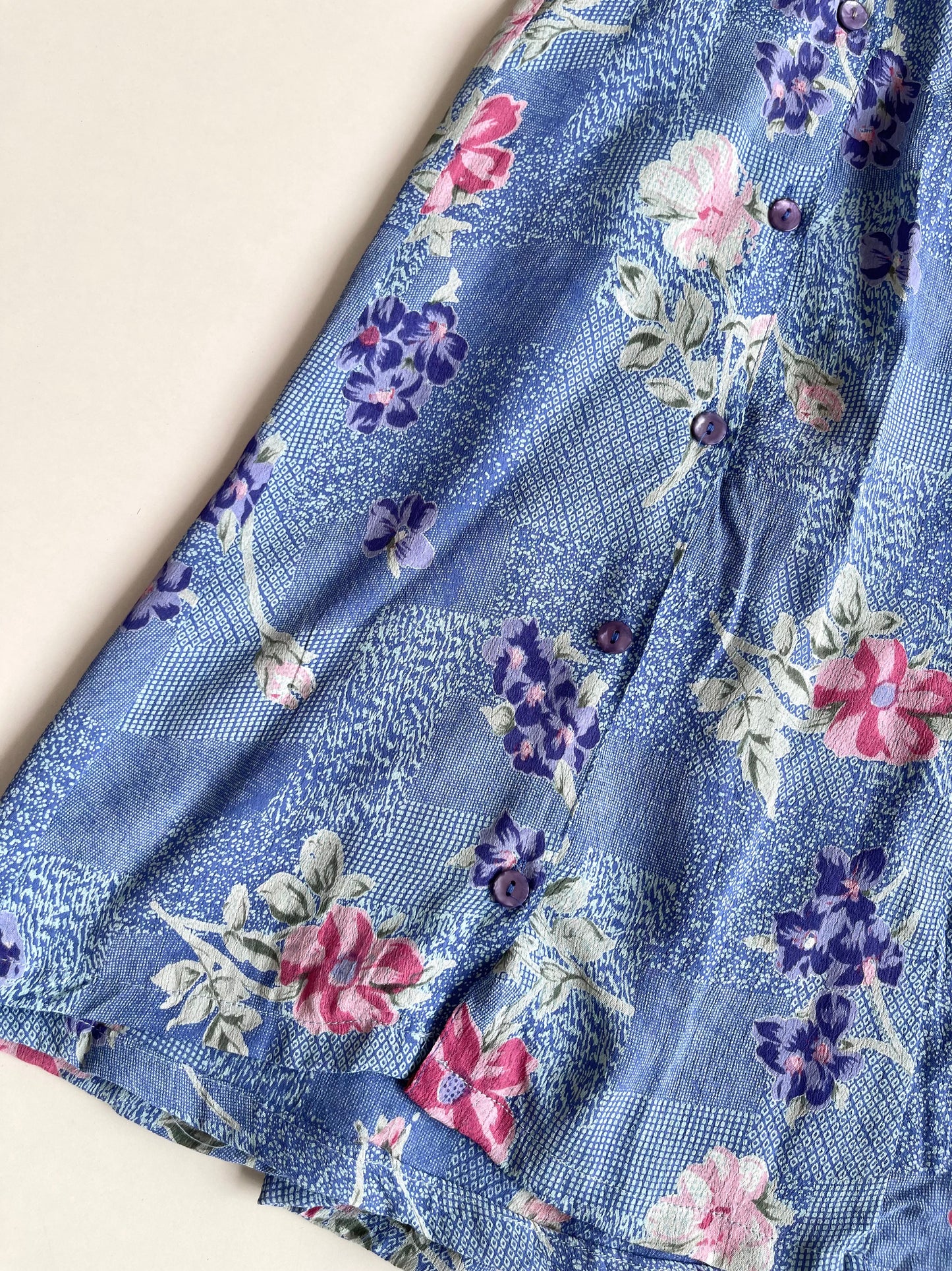 Vintage Floral Skirt-Waist 34 to 38