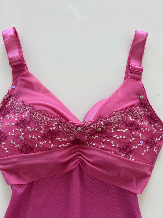 Y2k Lace Top-Bust 30