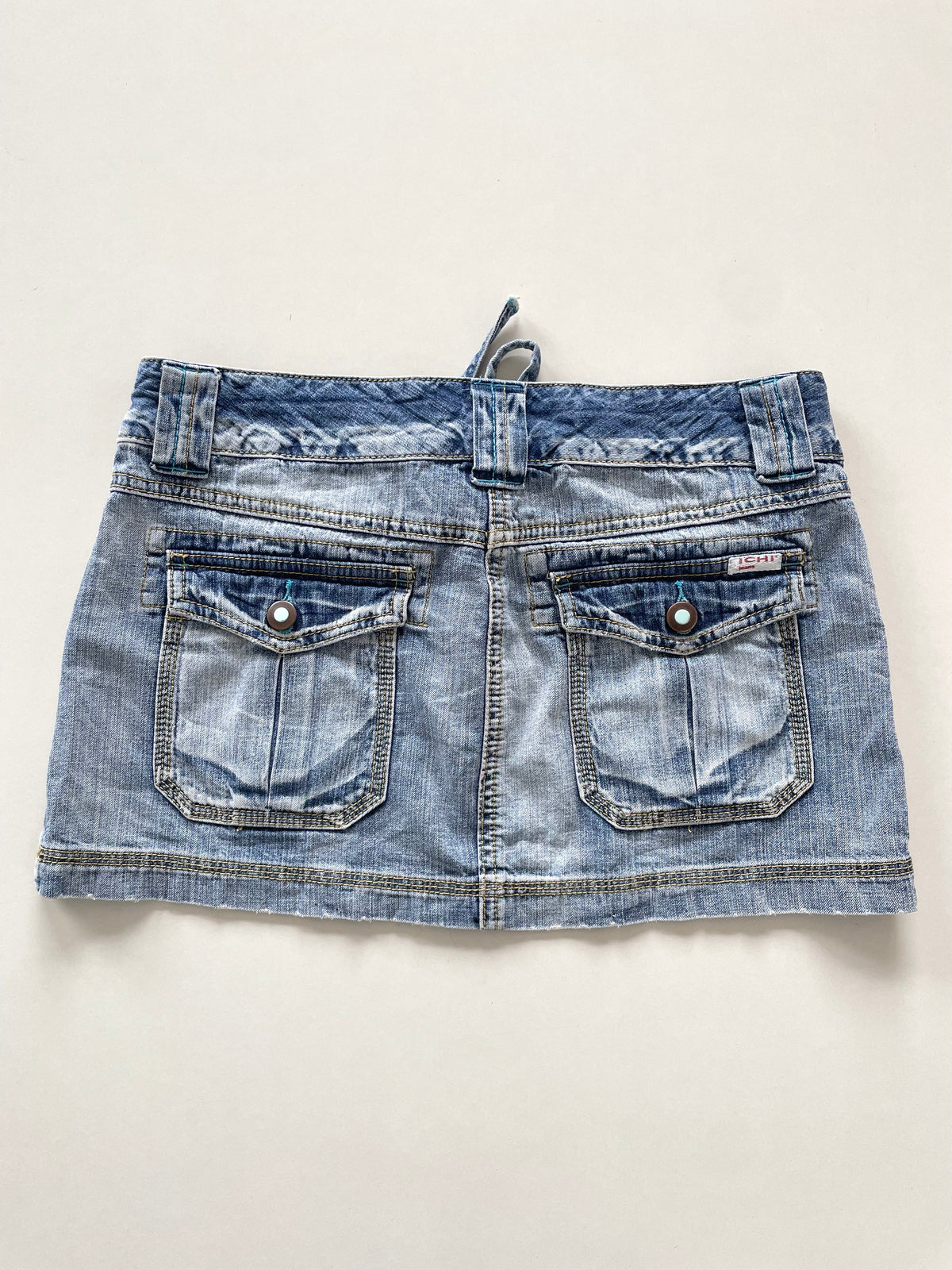 Ichi Jeans Vintage Denim Skirt-Waist 32