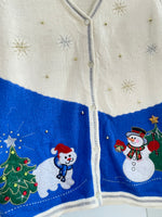 Load image into Gallery viewer, Christmas Sweater Vest-Bust 40