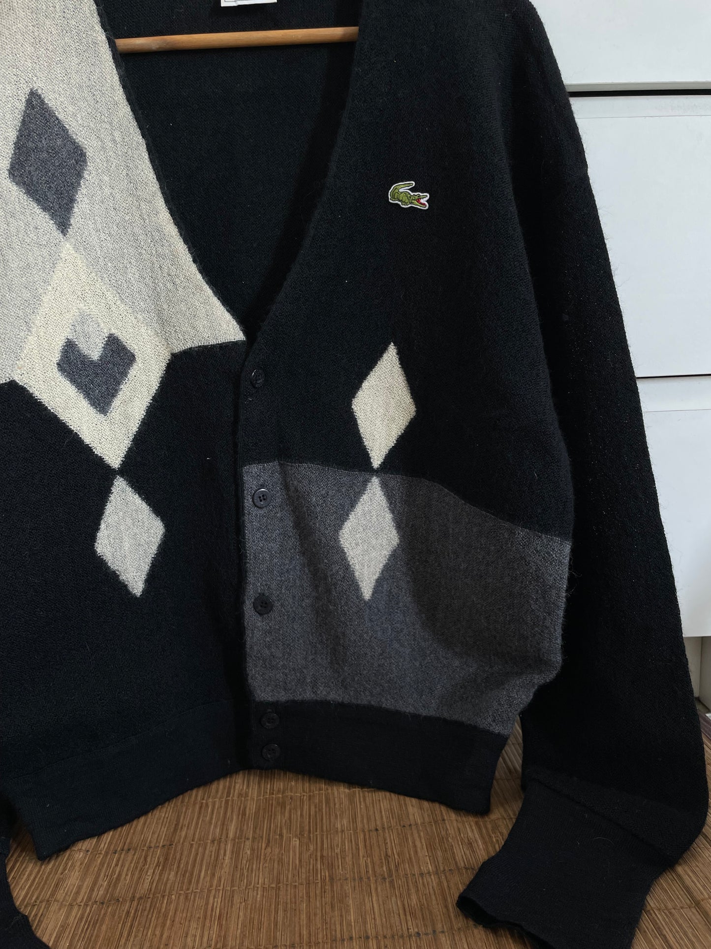 Lacoste Vintage Pure New Wool Sweater-Chest 50