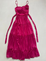 Load image into Gallery viewer, Pink Rose Dress-Bust 30 to 32