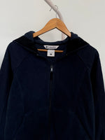 Load image into Gallery viewer, Columbia Blue Hooded Fleece Jacket-Bust 40
