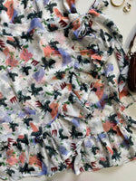 Load image into Gallery viewer, Wraparound Semi Sheer Dress-Bust 38