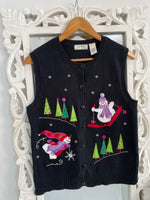 Load image into Gallery viewer, Christmas Sweater Vest-Bust 36