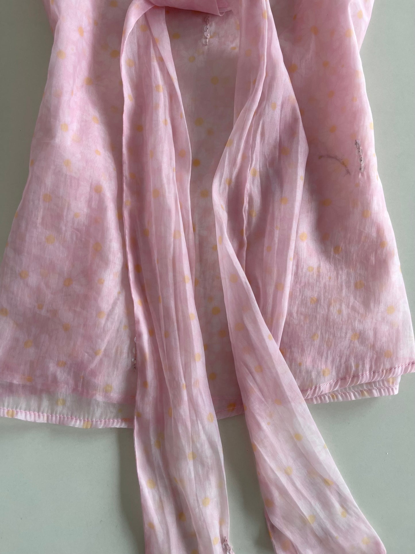 Blush Sheer Top-Bust 38