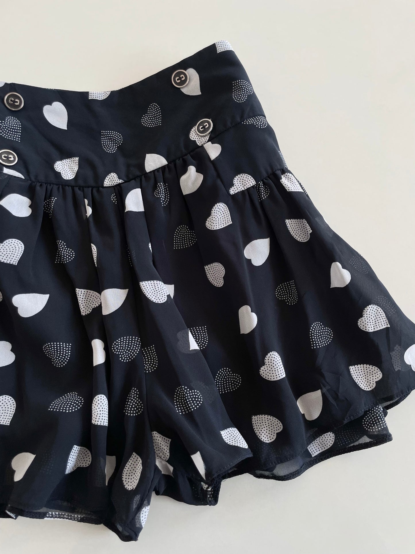 Lipsy Limited Hearts Shorts-Waist 30