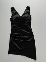Load image into Gallery viewer, Asymmetric Black Dress-Bust 30 to 32