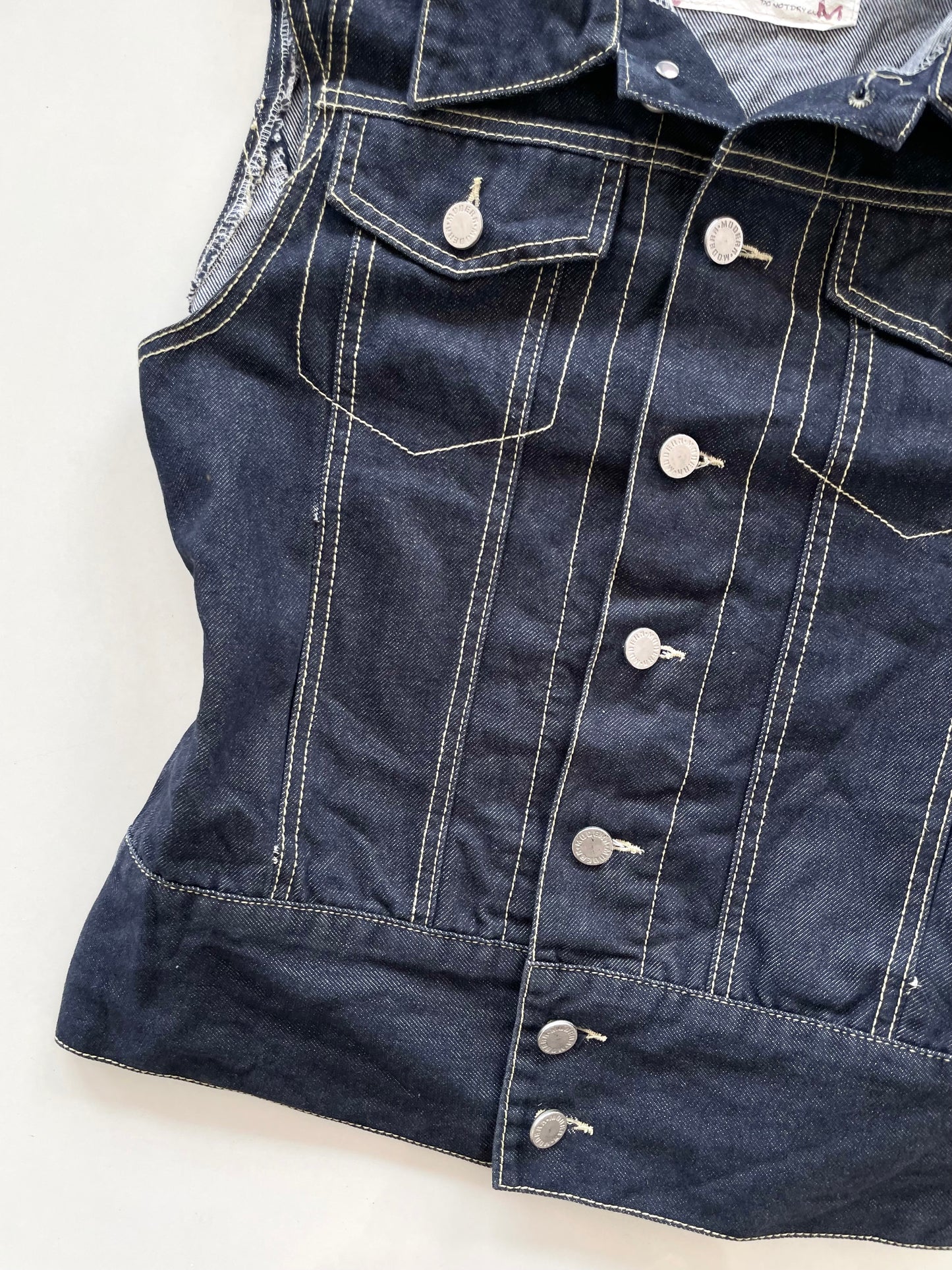 Denim Vest-Chest 36