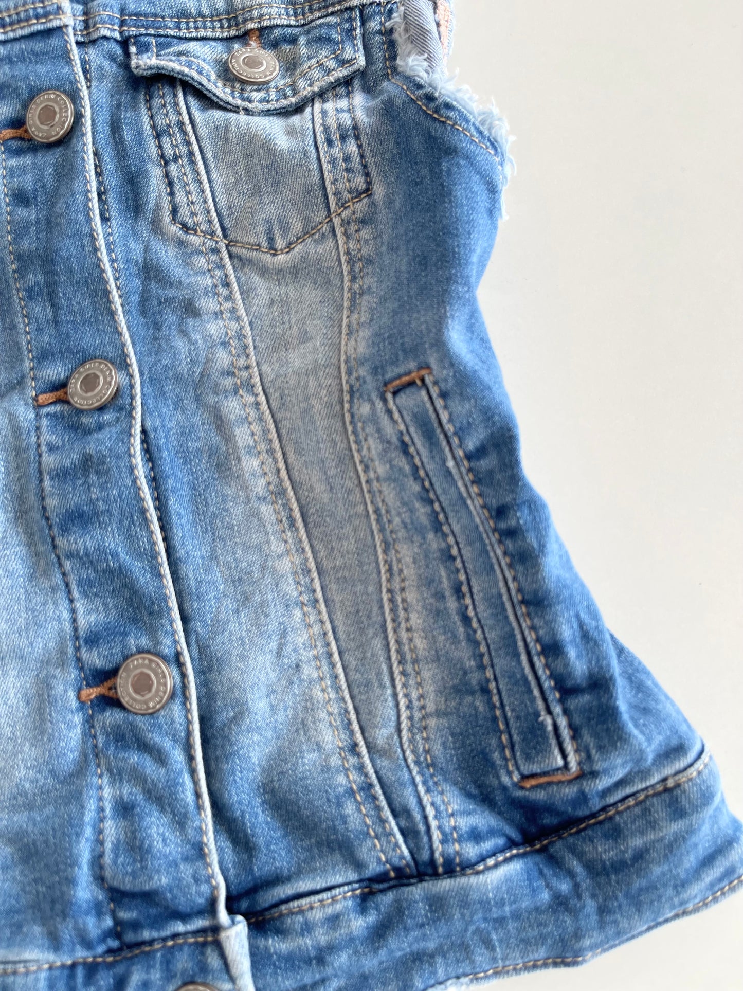 Zara Girls Denim Jacket-Bust 26