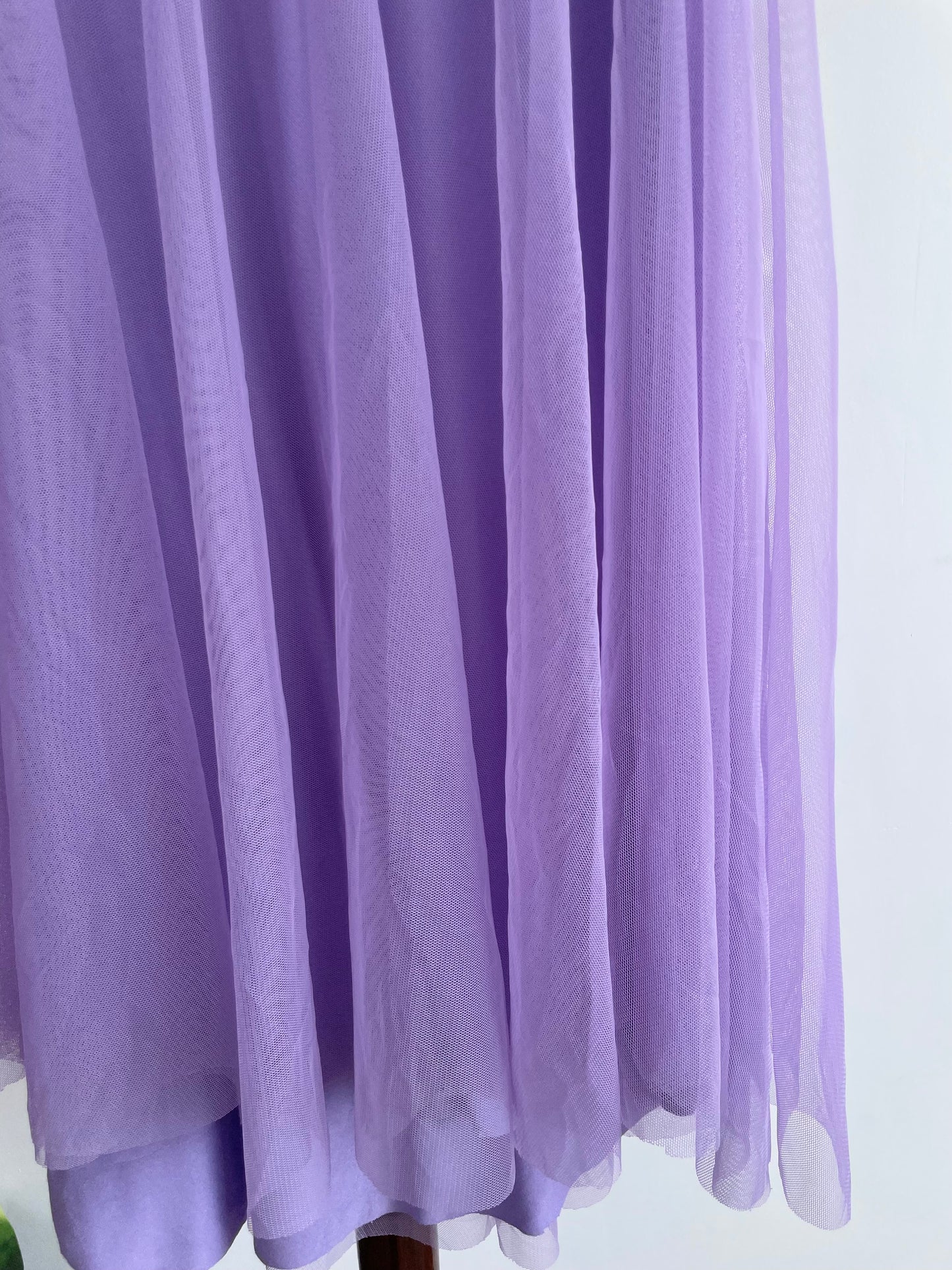 Lavender Tulle Skirt-Waist 30 to 34