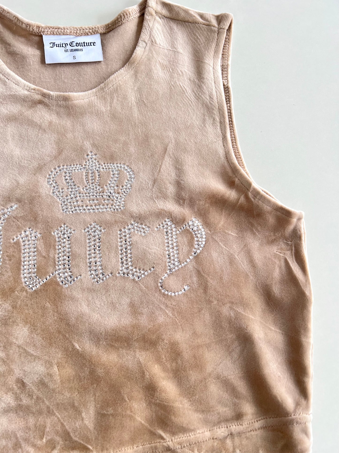 Juicy Couture Velvet Top-Bust 32 to 34