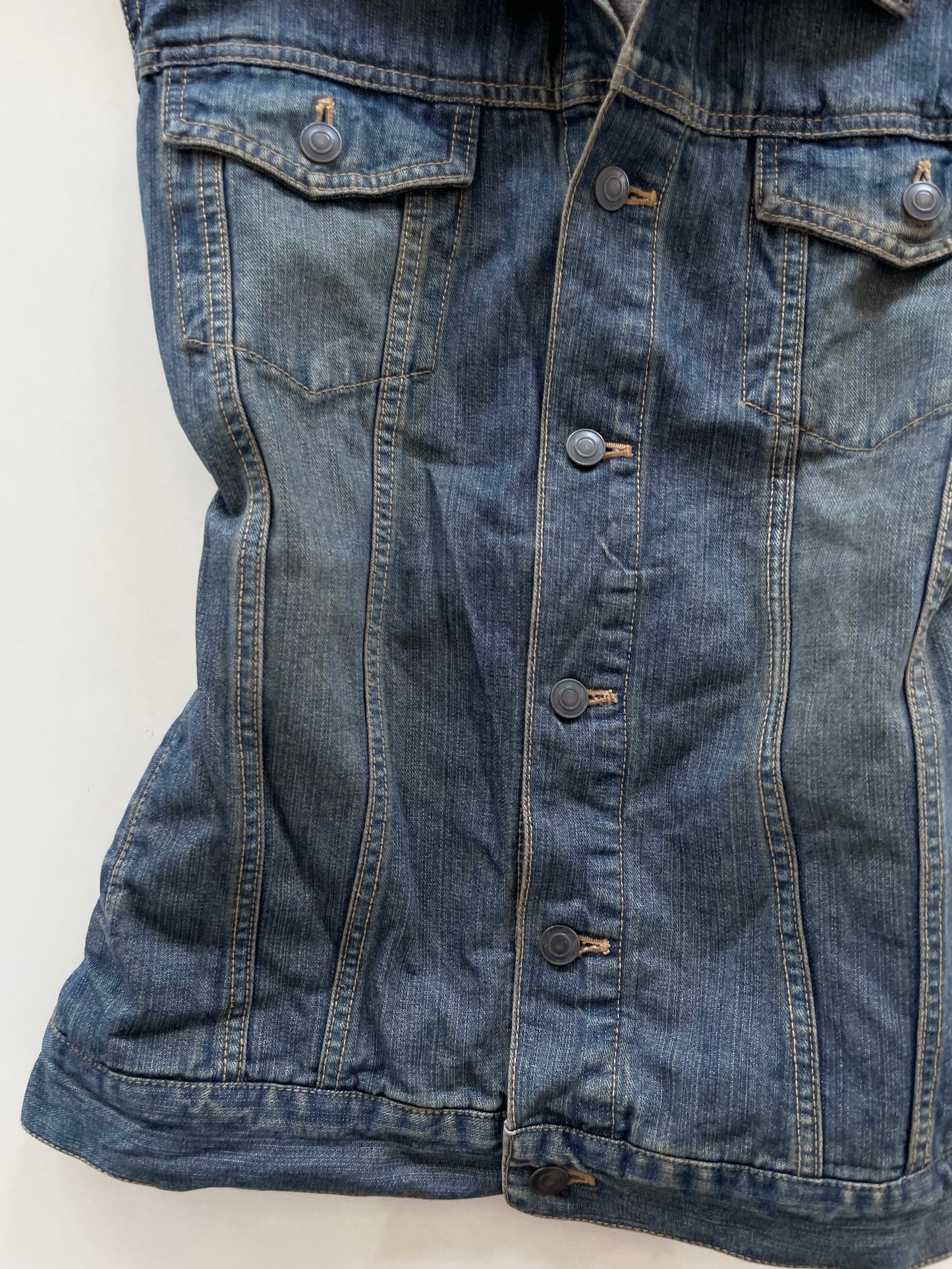 Denim Vest-Chest 46