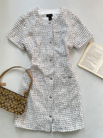 Load image into Gallery viewer, Rachel Zoe Winter Tweed Dress-Bust 34