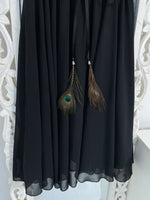 Load image into Gallery viewer, Peacock Feather Skirt-Waist 26 to 32