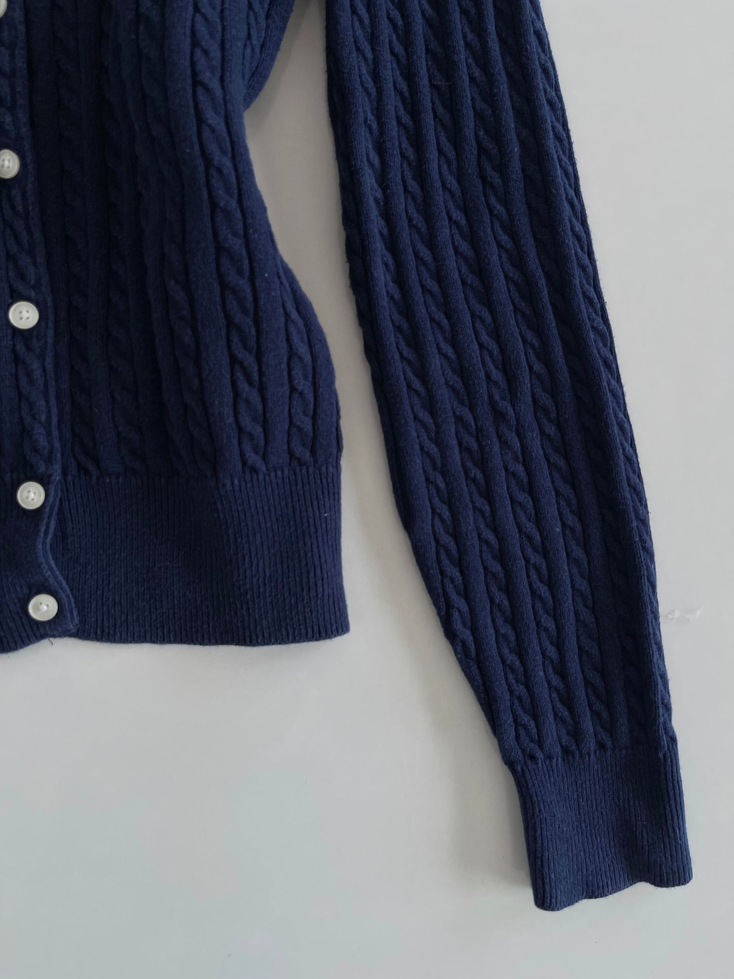 Ralph Lauren 100% Cotton Vintage Cardigan-Bust 38