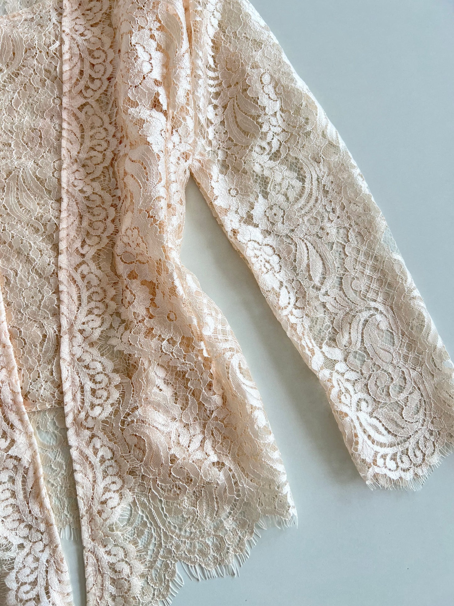 Lace Sheer Top-Bust 34