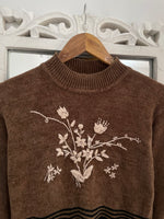 Load image into Gallery viewer, Embroidered Sweater-Bust 34