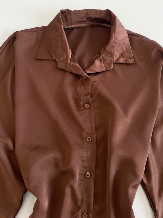 Satin Shirt-Bust 50 to 52