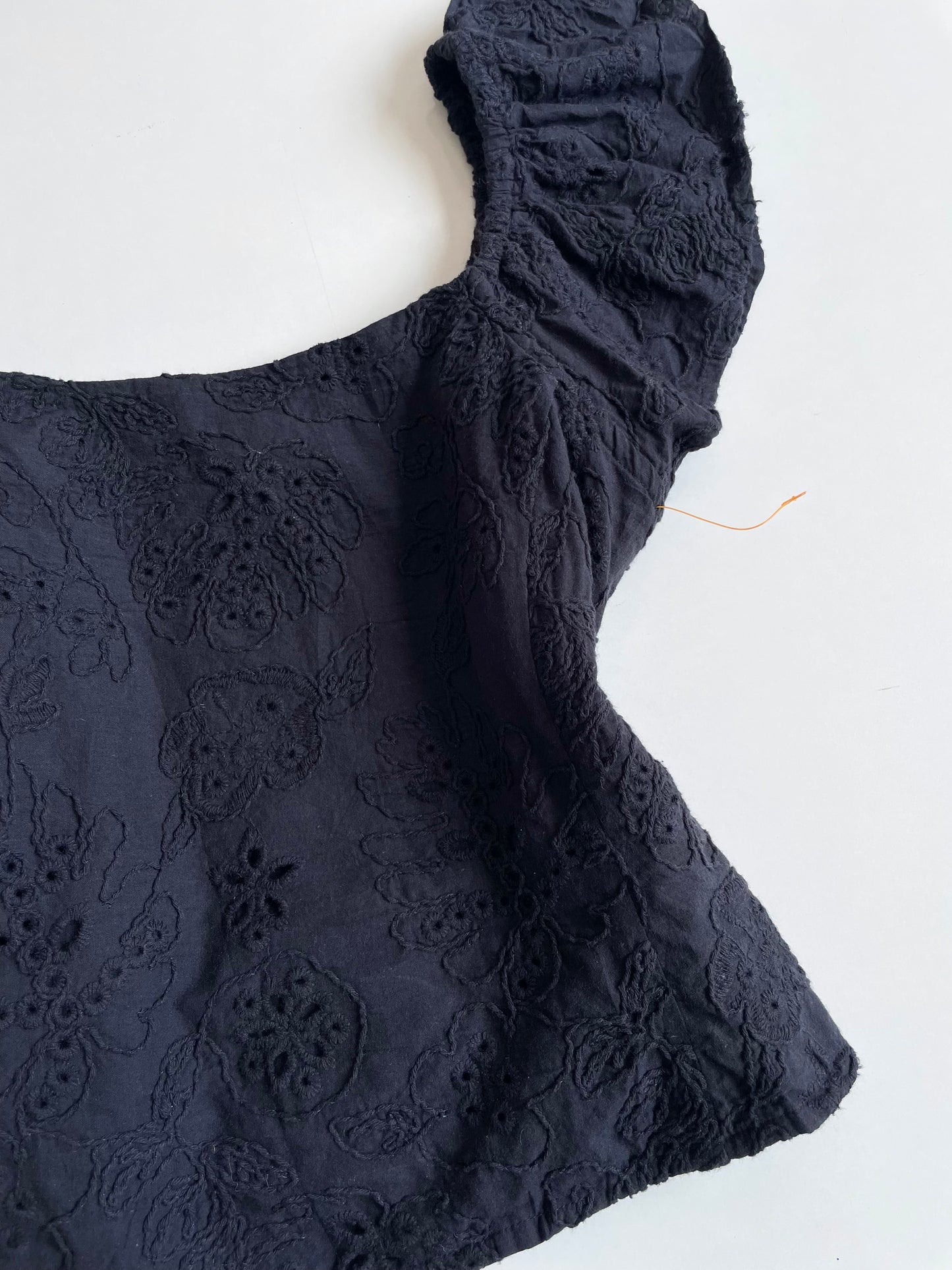 Sofia Eyelet Vintage Top-Bust 30 to 32