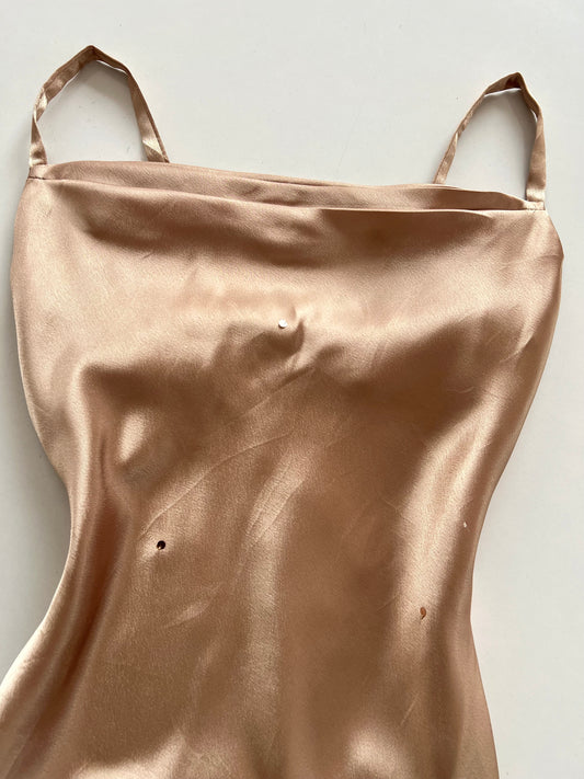 ValMont Vintage Satin Dress-Bust 32