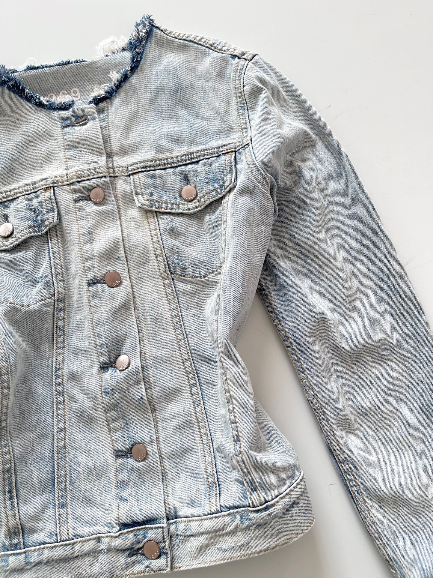 Denim Jacket-Bust 40