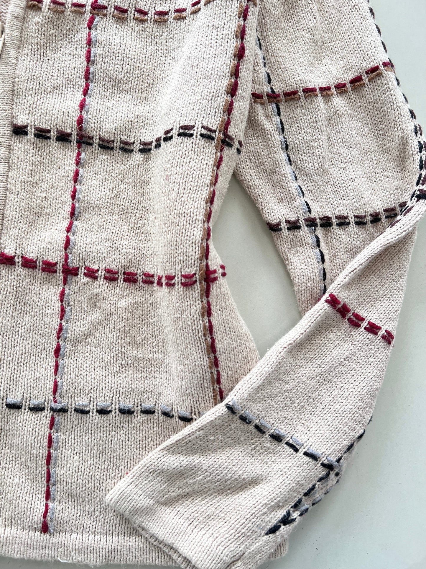 Dressbarn Embroidered Sweater-Bust 40