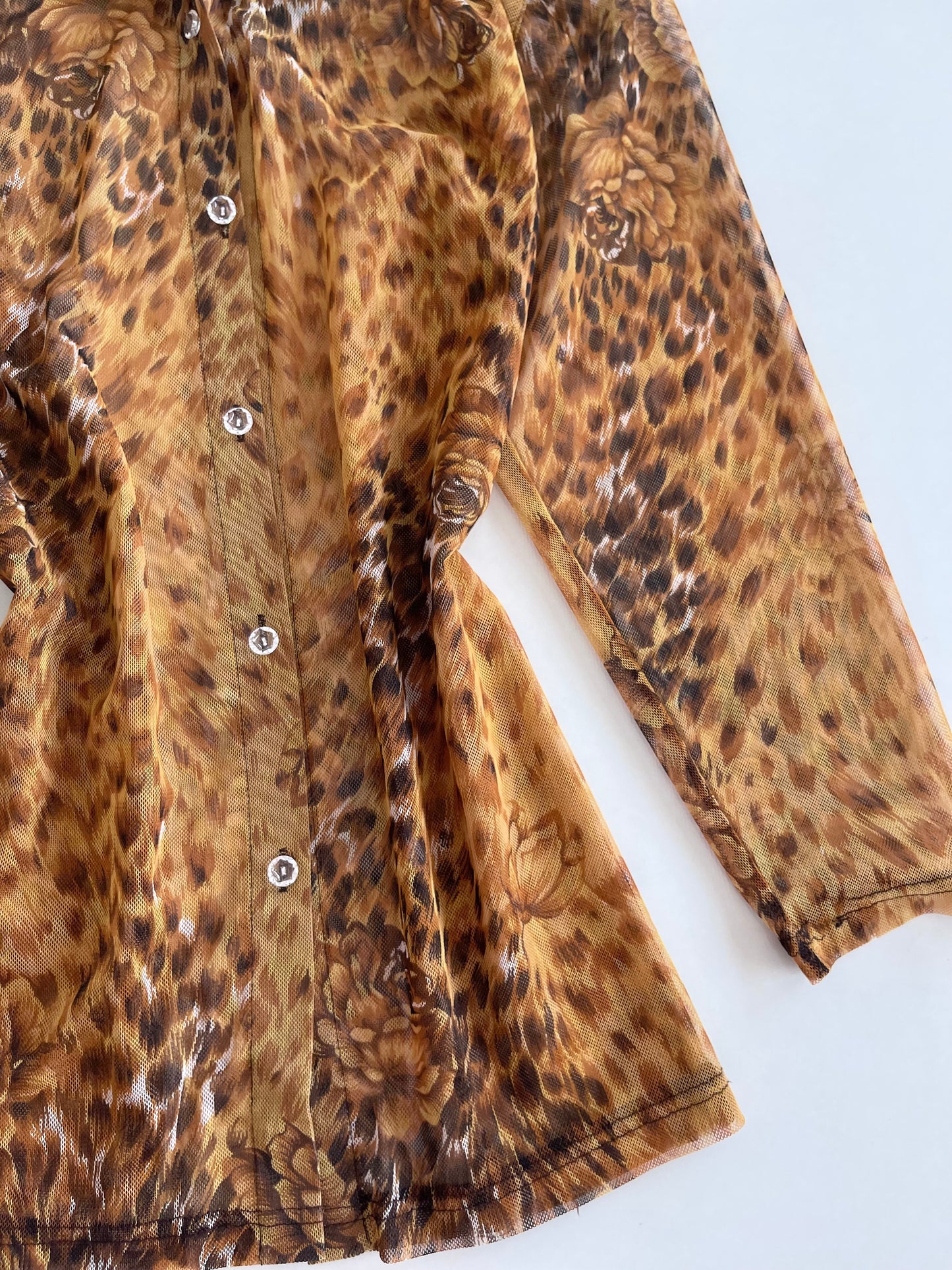 Vintage Sheer Shirt-Bust 48