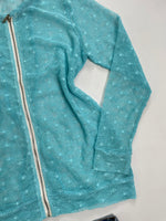 Load image into Gallery viewer, Sky Blue Crochet Zipper-Bust 38 to 40