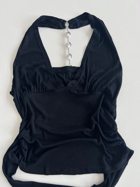 Halter Neck Vintage Top-Bust 34 to 36