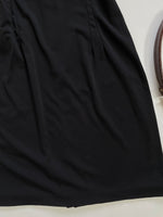 Load image into Gallery viewer, Tube Black Dress-Bust 30