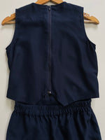 Load image into Gallery viewer, SPACE BLUE COTTON DRESS - BUST 34